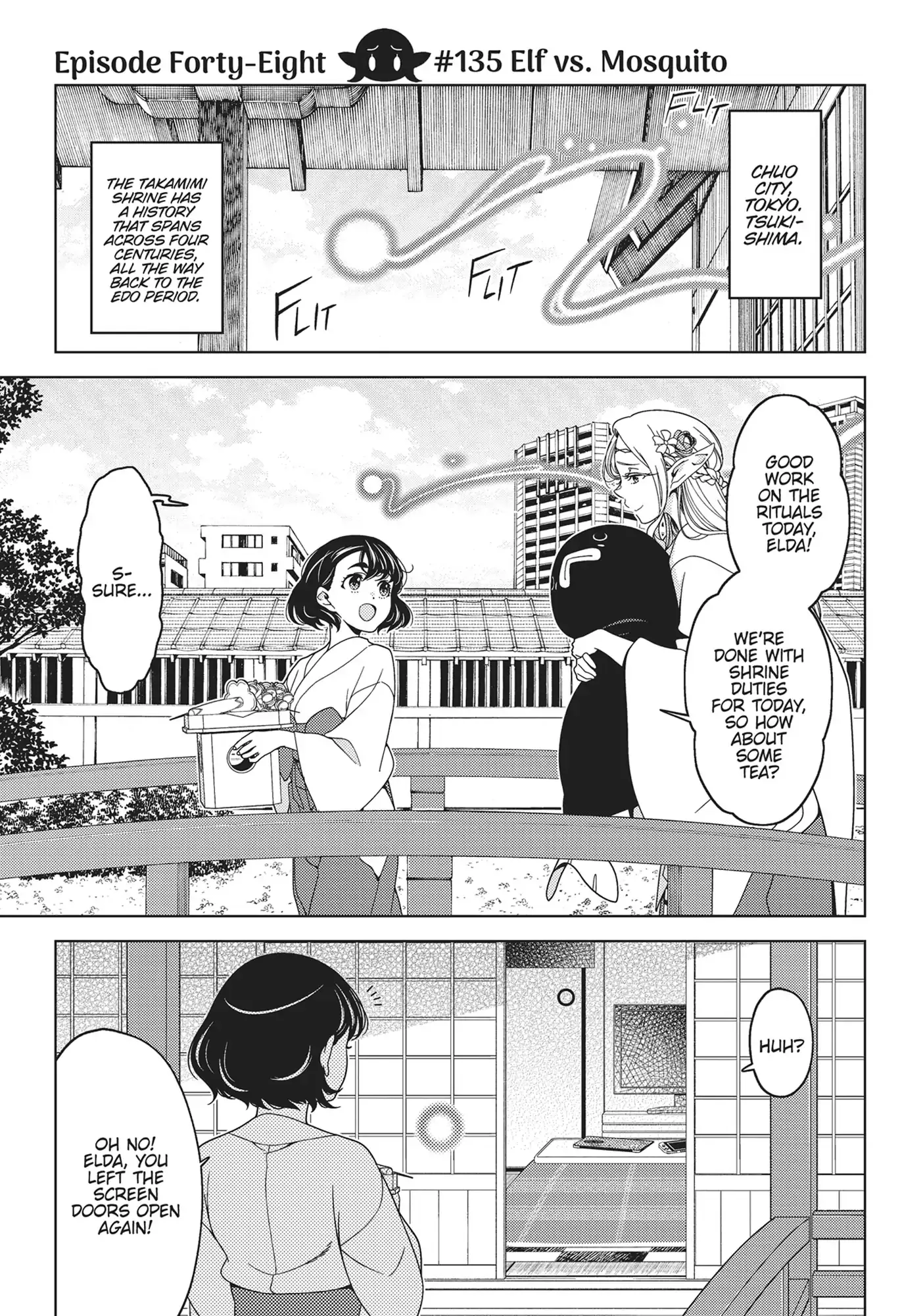 Read Edomae Elf Chapter 135 Online