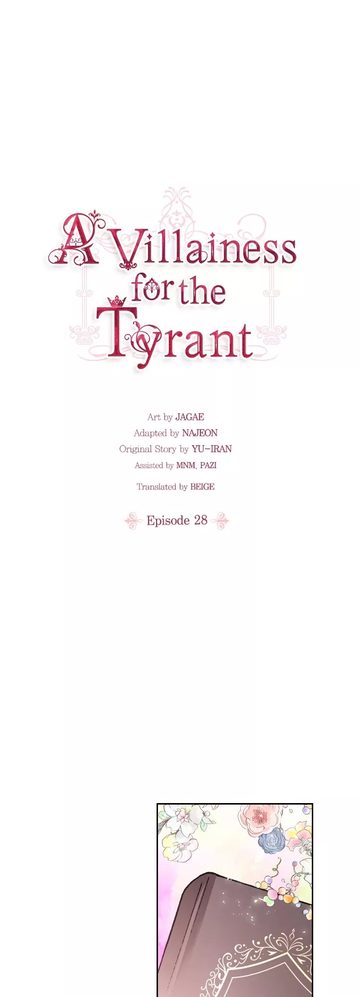 Read A Villainess for the Tyrant Chapter 28 Online