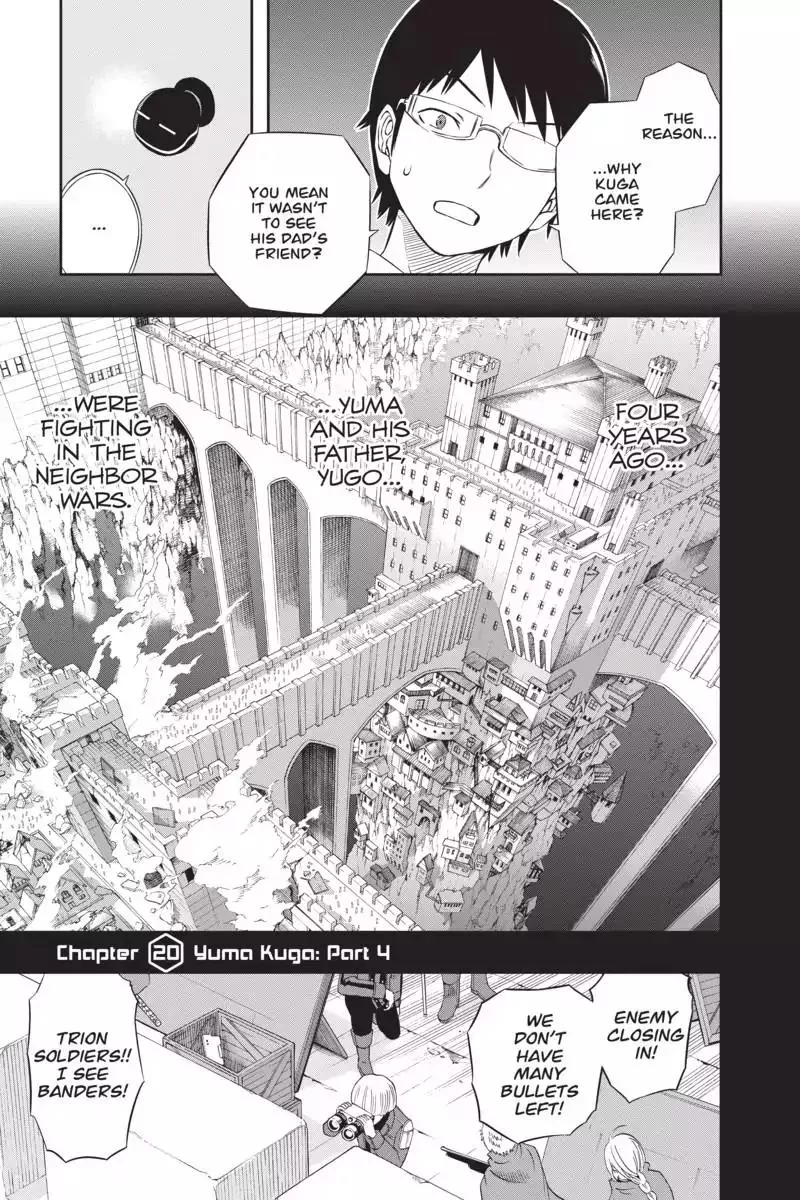 Read World Trigger Chapter 20 - Yuma Kuga: Part 4 Online