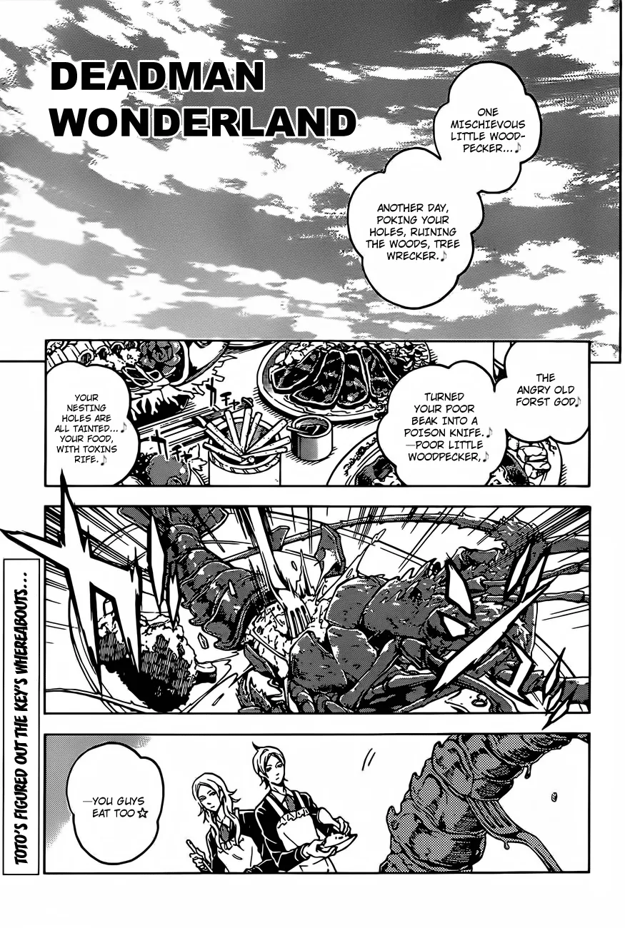 Read Deadman Wonderland Chapter 44 - Faced with fate Online