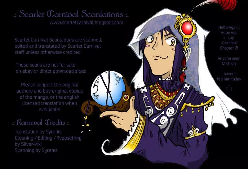 Read Karneval Chapter 2 - Wanted Online