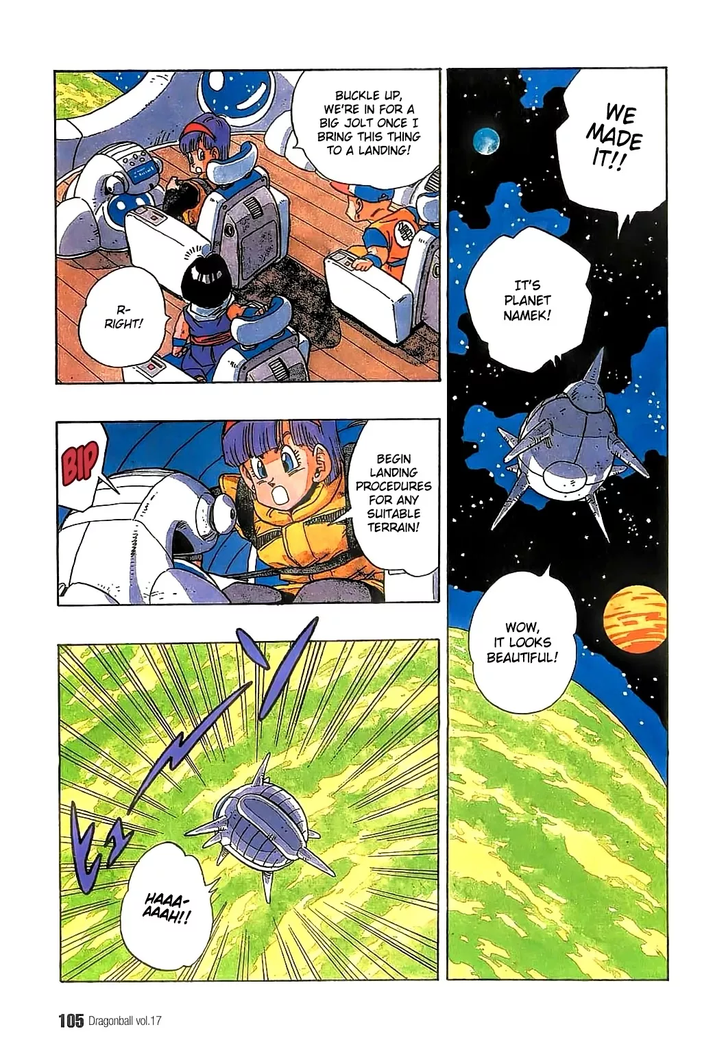 Read Dragon Ball Chapter 247 - Planet Namek, Cold and Dark Online