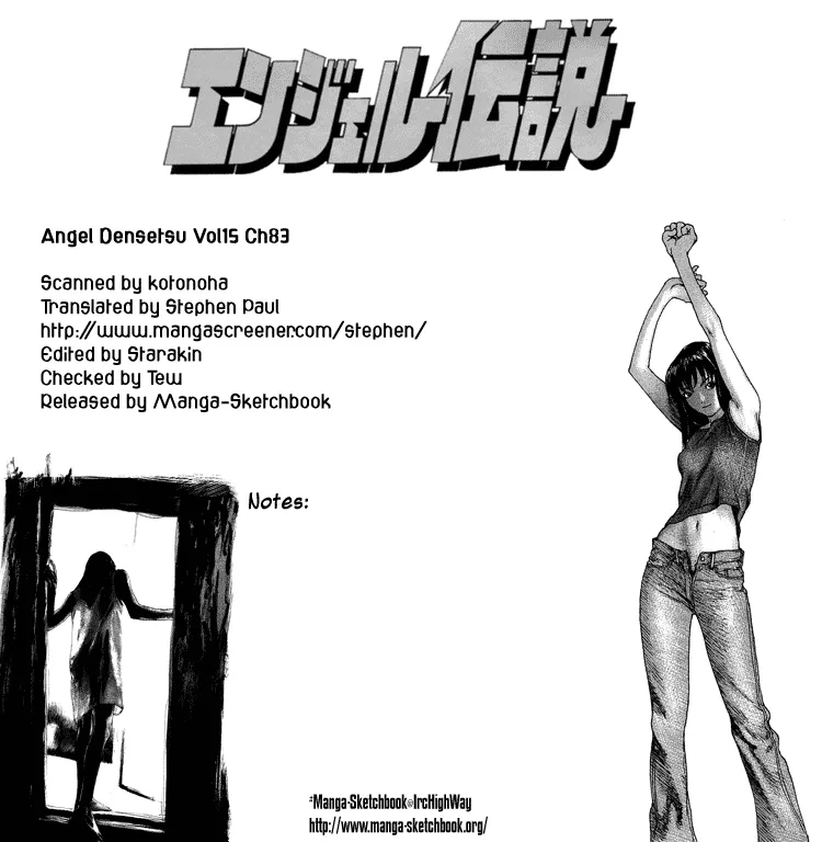 Read Angel Densetsu Chapter 83 - Waiting for the Fateful Word... Online