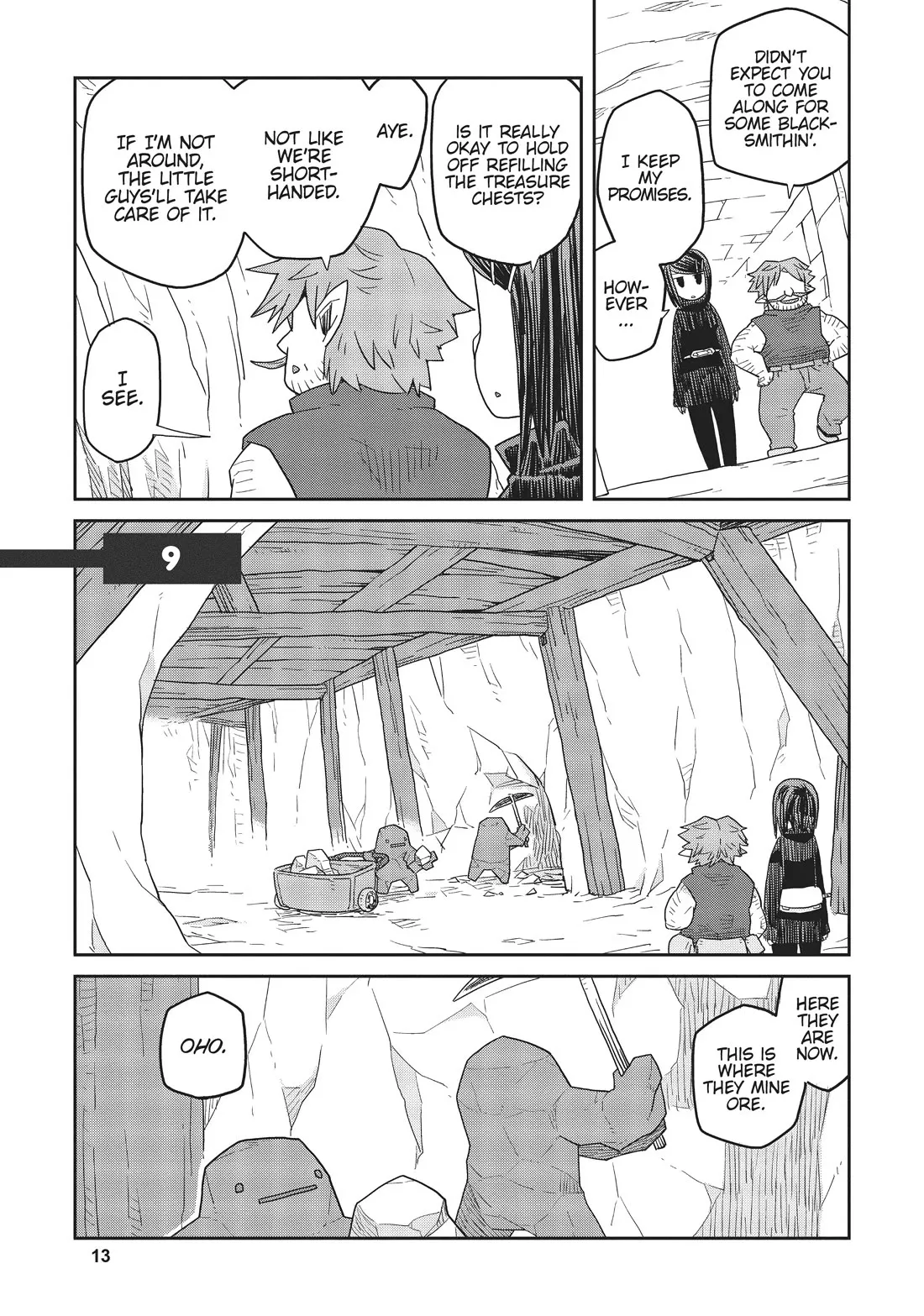 Read Dungeon no Naka no Hito Chapter 9 Online