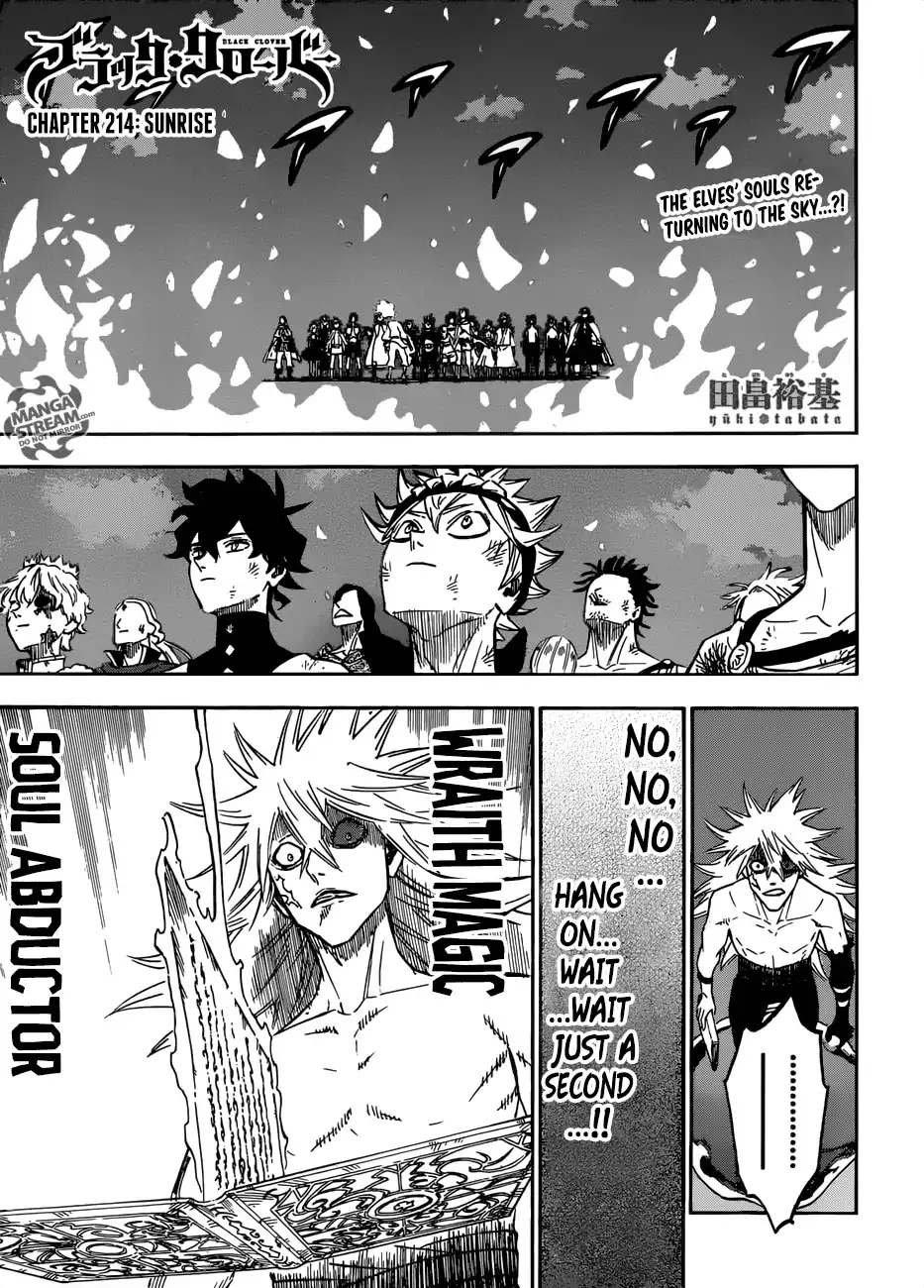 Read Black Clover Chapter 214 - Sunrise Online