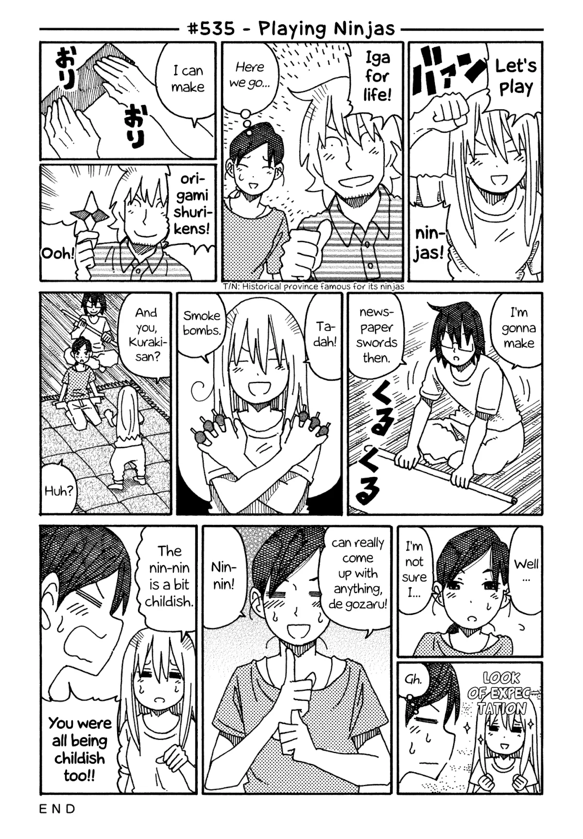 Read Hatarakanai Futari (The Jobless Siblings) Chapter 535 - Playing Ninjas Online