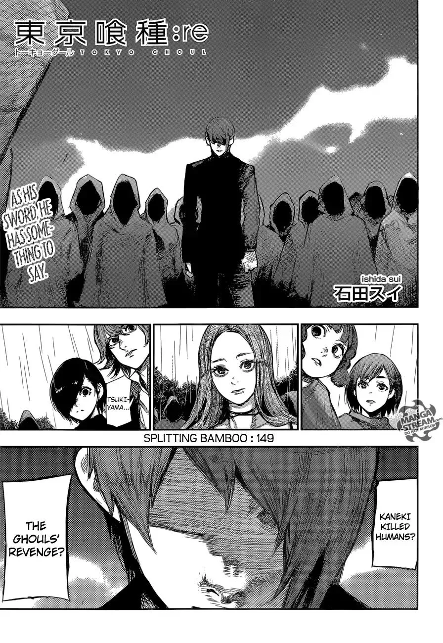 Read Tokyo Ghoul:re Chapter 149 - Splitting Bamboo Online