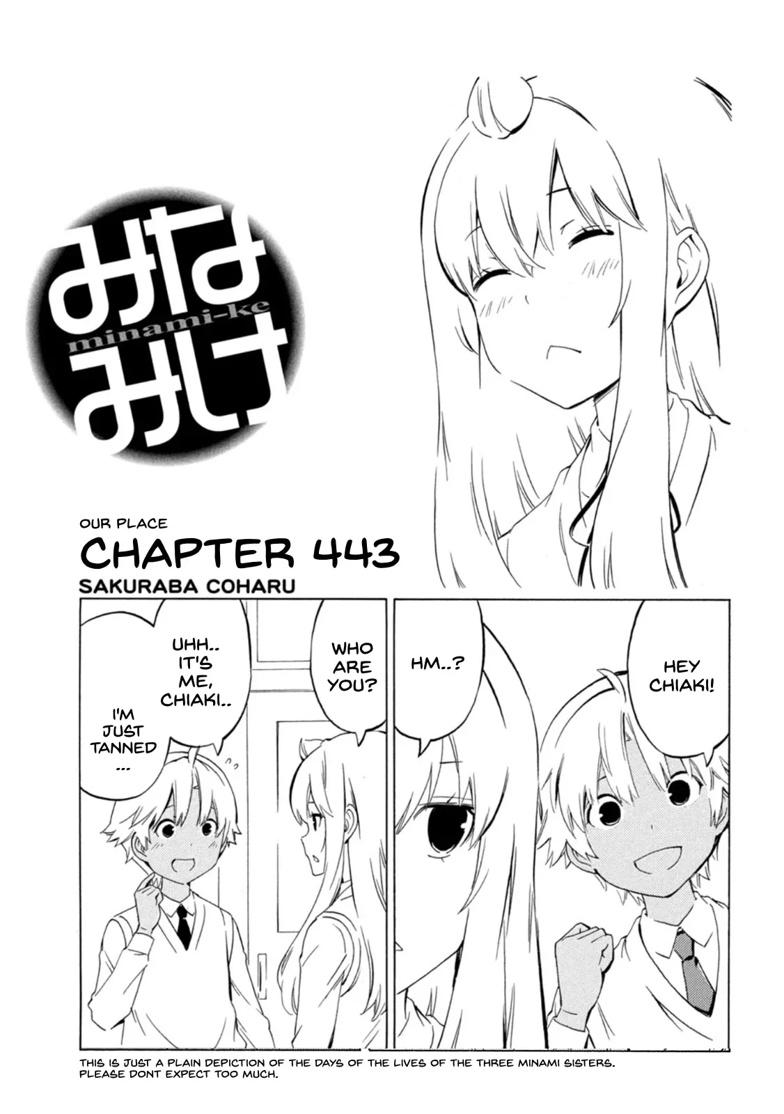 Read Minami-ke Chapter 443 - Our Place Online