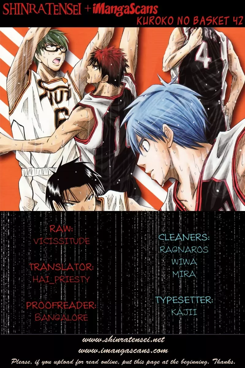 Read Kuroko no Basket Chapter 42 - This Is Just the Beginning! Online