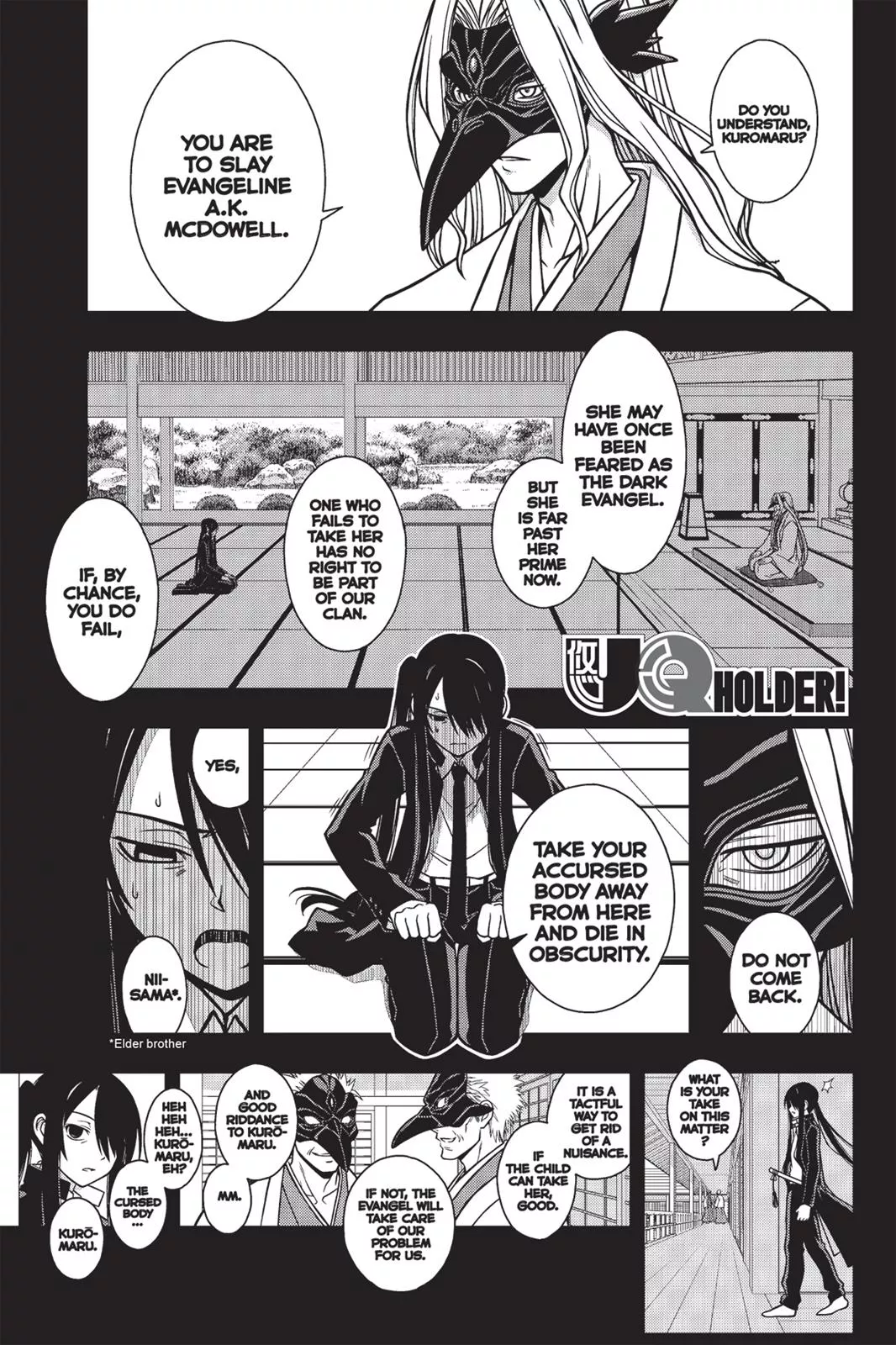 Read UQ HOLDER! Chapter 4 Online