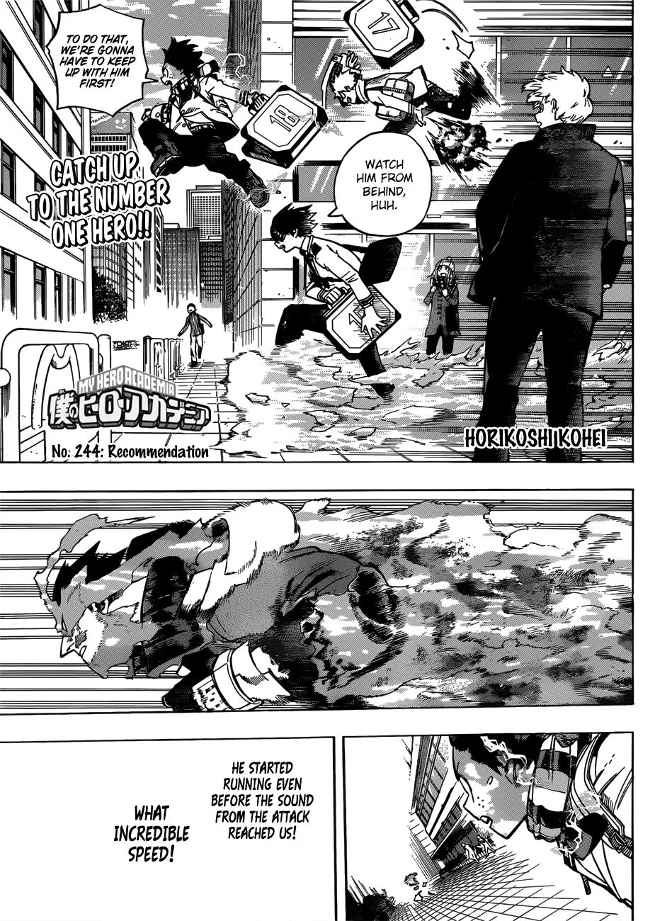 Read Boku no Hero Academia Chapter 244 - Recommendation Online