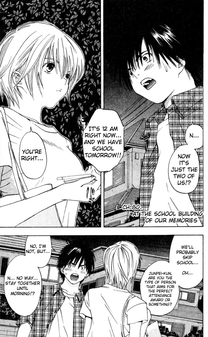 Read Ichigo 100% Chapter 80 - At The School Building of Our Memories Online