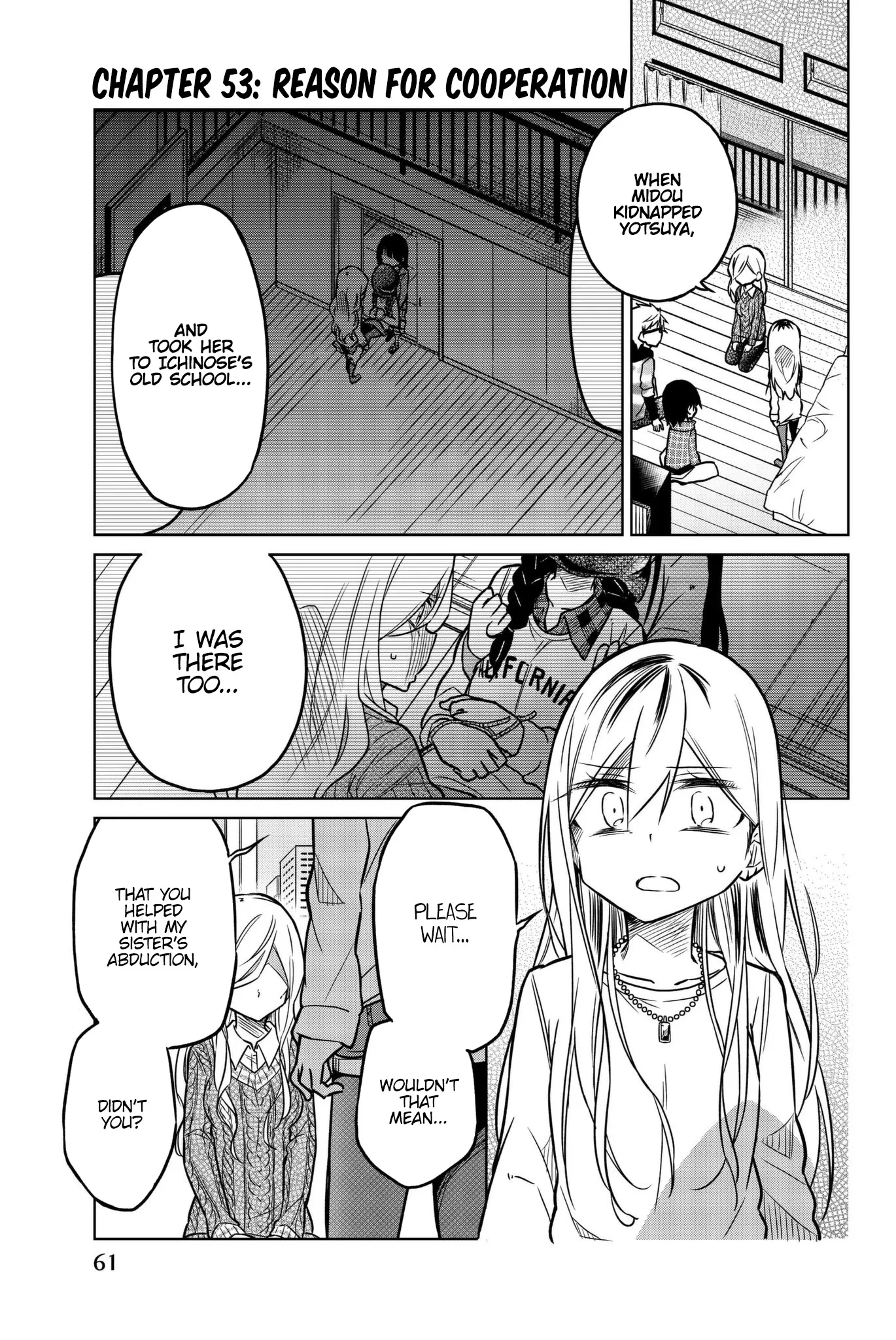 Read Ijousha no Ai Chapter 53 - The Reason for her Cooperation Online