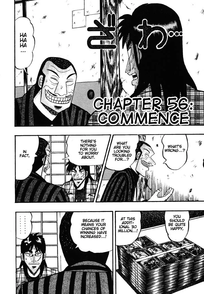 Read Gambling Heathen Kaiji – Kaiji Part 2 Chapter 56 - Commence Online