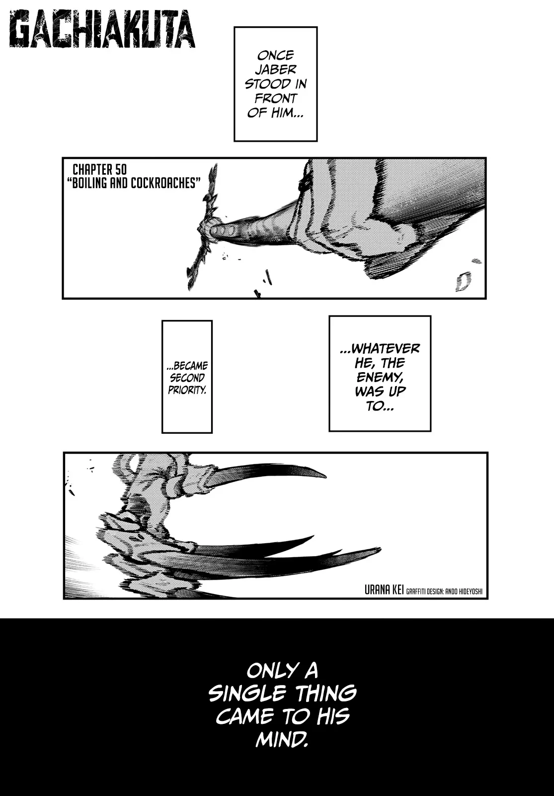 Read Gachiakuta Chapter 50 - Boiling and cockro.. Online