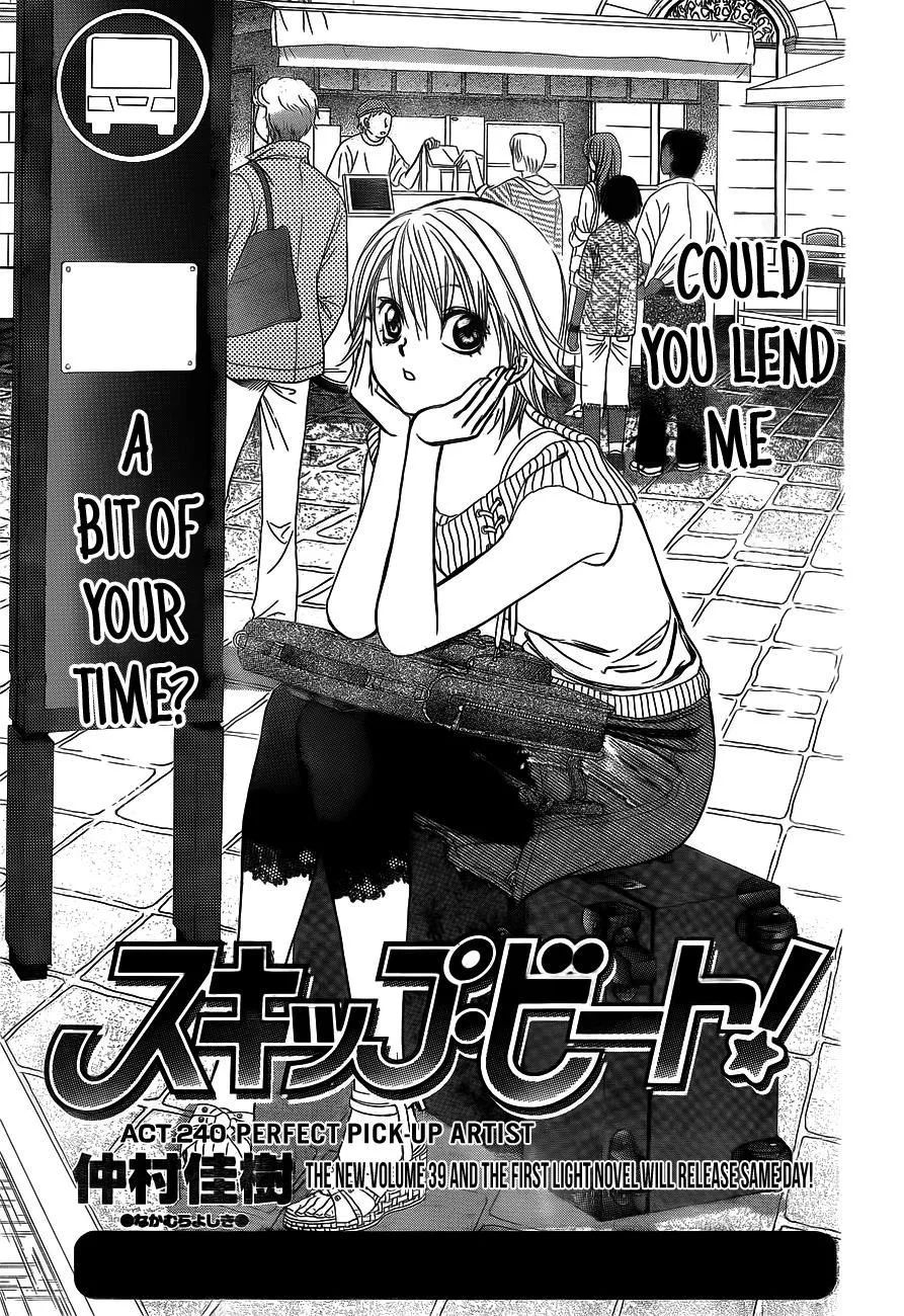Read Skip Beat! Chapter 240 - The Consummate Pick-up Artist Online