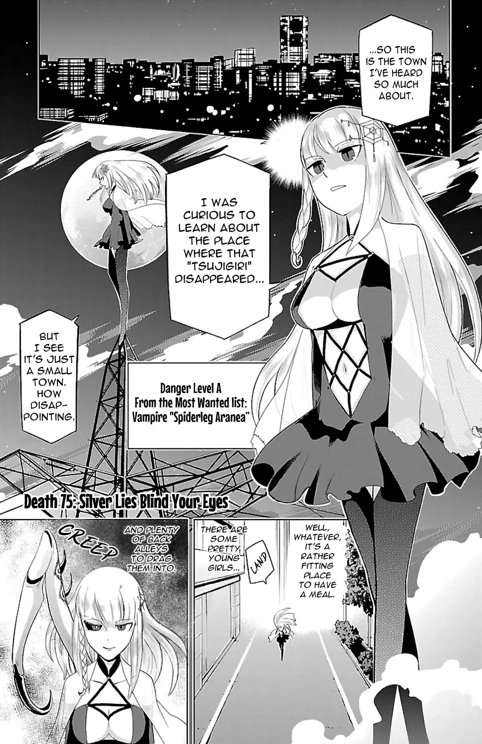 Read Kyuuketsuki Sugu Shinu Chapter 75 Online