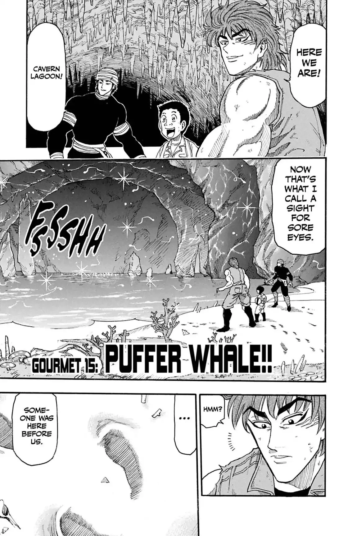 Read Toriko Chapter 15 - Vol.2 Gourmet 15: Puffer Whale!! Online