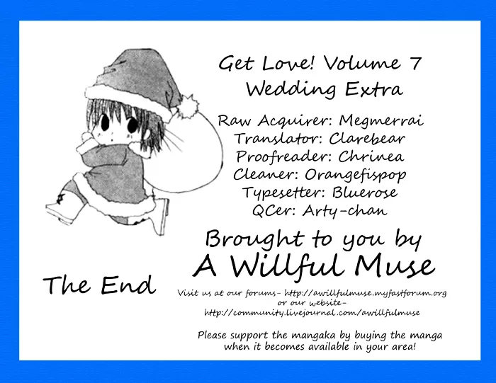Read Get Love!! Chapter 28.3 - Get Wedding!! [End] Online