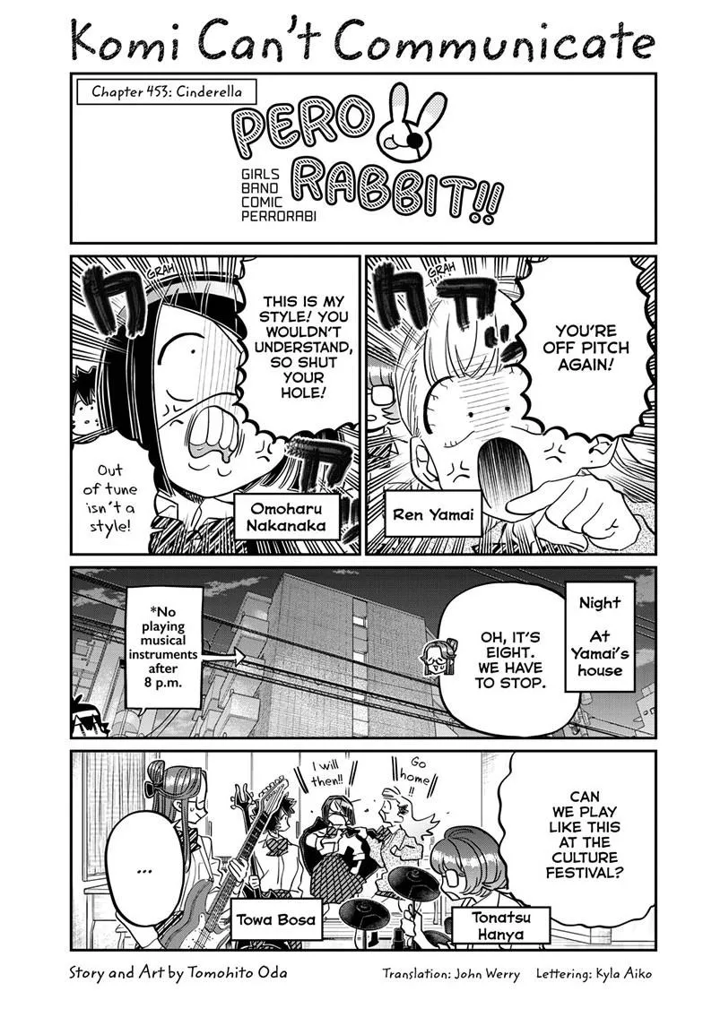 Read Komi-san wa Komyushou Desu Chapter 453 Online