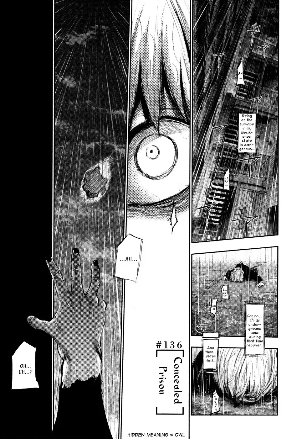 Read Tokyo Ghoul Chapter 136 - Concealed Prison Online