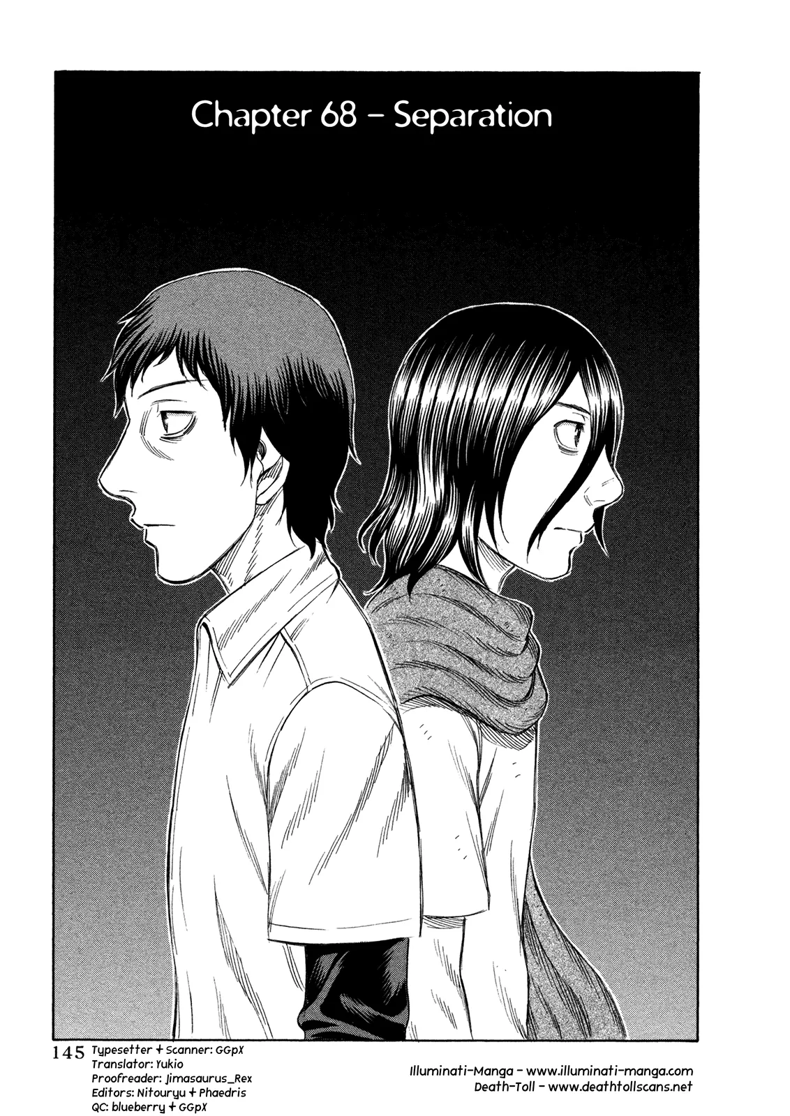 Read Jisatsutou Chapter 68 -  Separation Online
