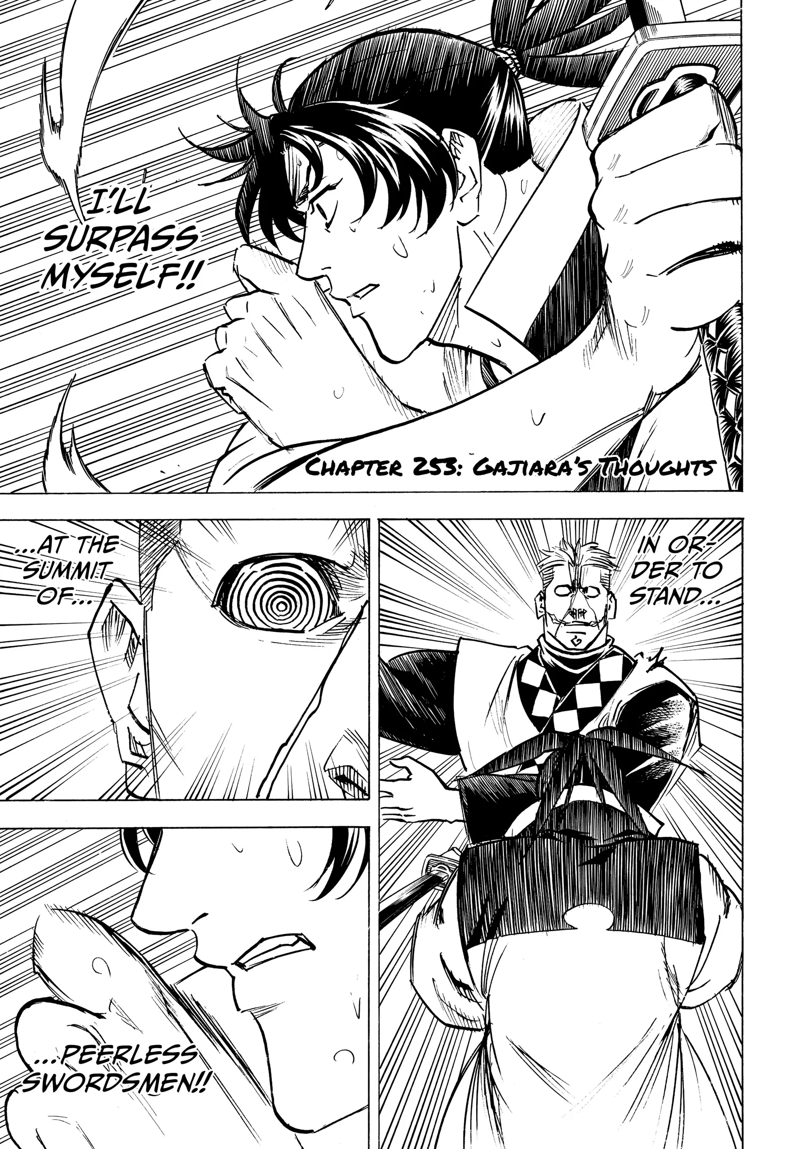Read Gamaran: Shura Chapter 253 - Gajiara's Thoughts Online