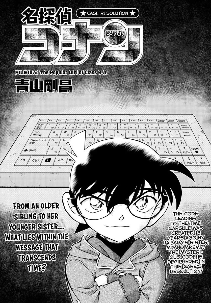 Read Detective Conan Chapter 1072 Online