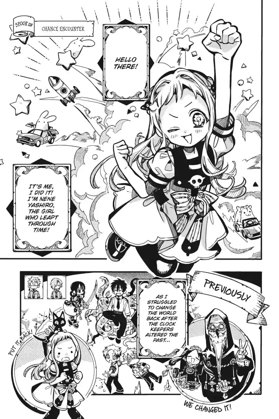 Read Jibaku Shounen: Hanako-kun Chapter 128 - Chance Encounter Online