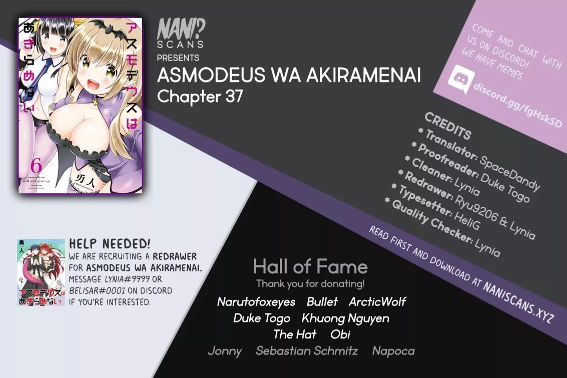 Read Asmodeus wa Akiramenai Chapter 37 - Once Again, Demon Zombies Online