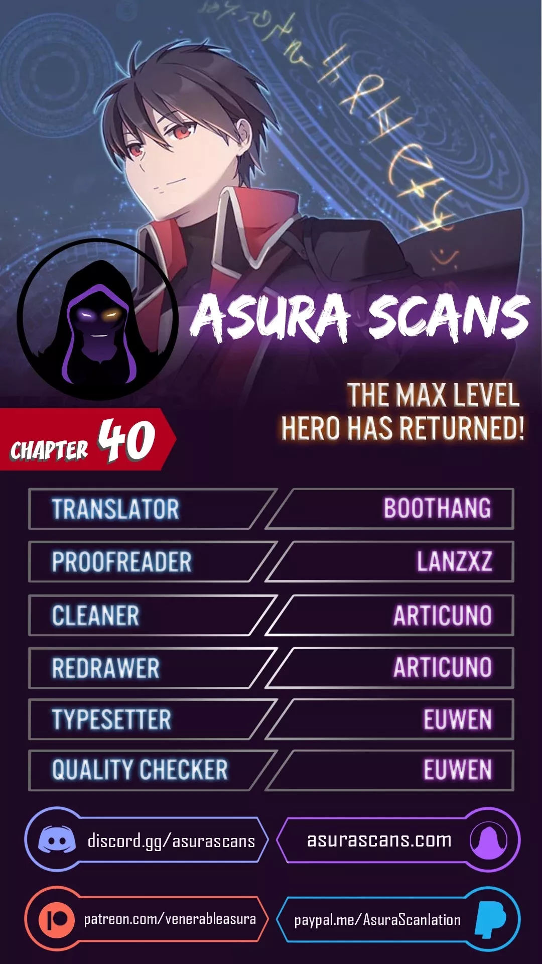 Read The Max Level Hero Has Returned! Chapter 40 Online