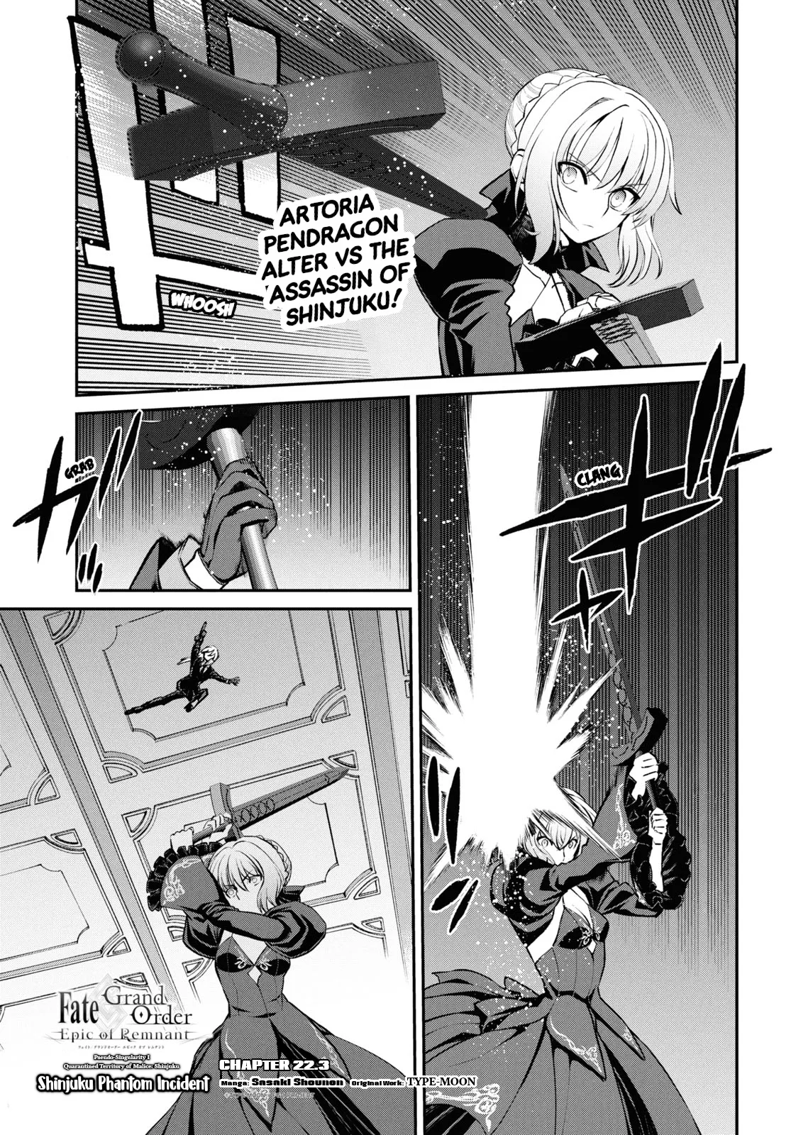 Read Fate/Grand Order -Epic of Remnant- Pseudo-Singularity I: Quarantined Territory of Malice, Shinjuku – Shinjuku Phantom Incident Chapter 22.3 Online
