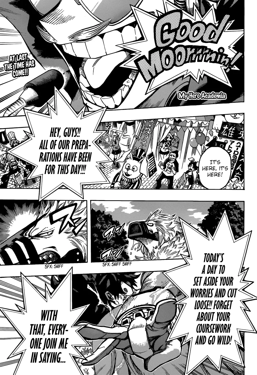 Read Boku no Hero Academia Chapter 179 - The Cultural Festival Begins Online