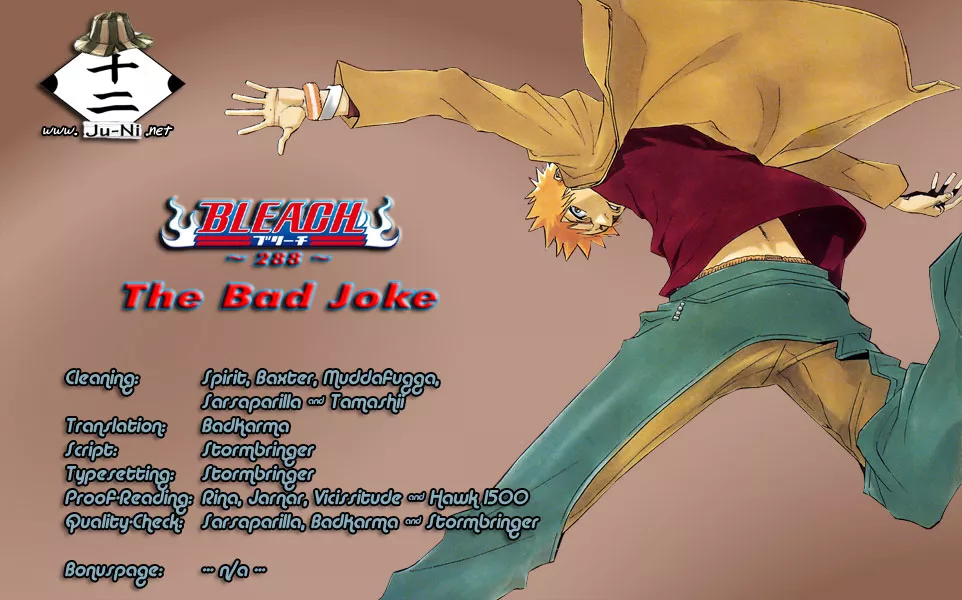 Read Bleach Chapter 288 - The Bad Joke Online