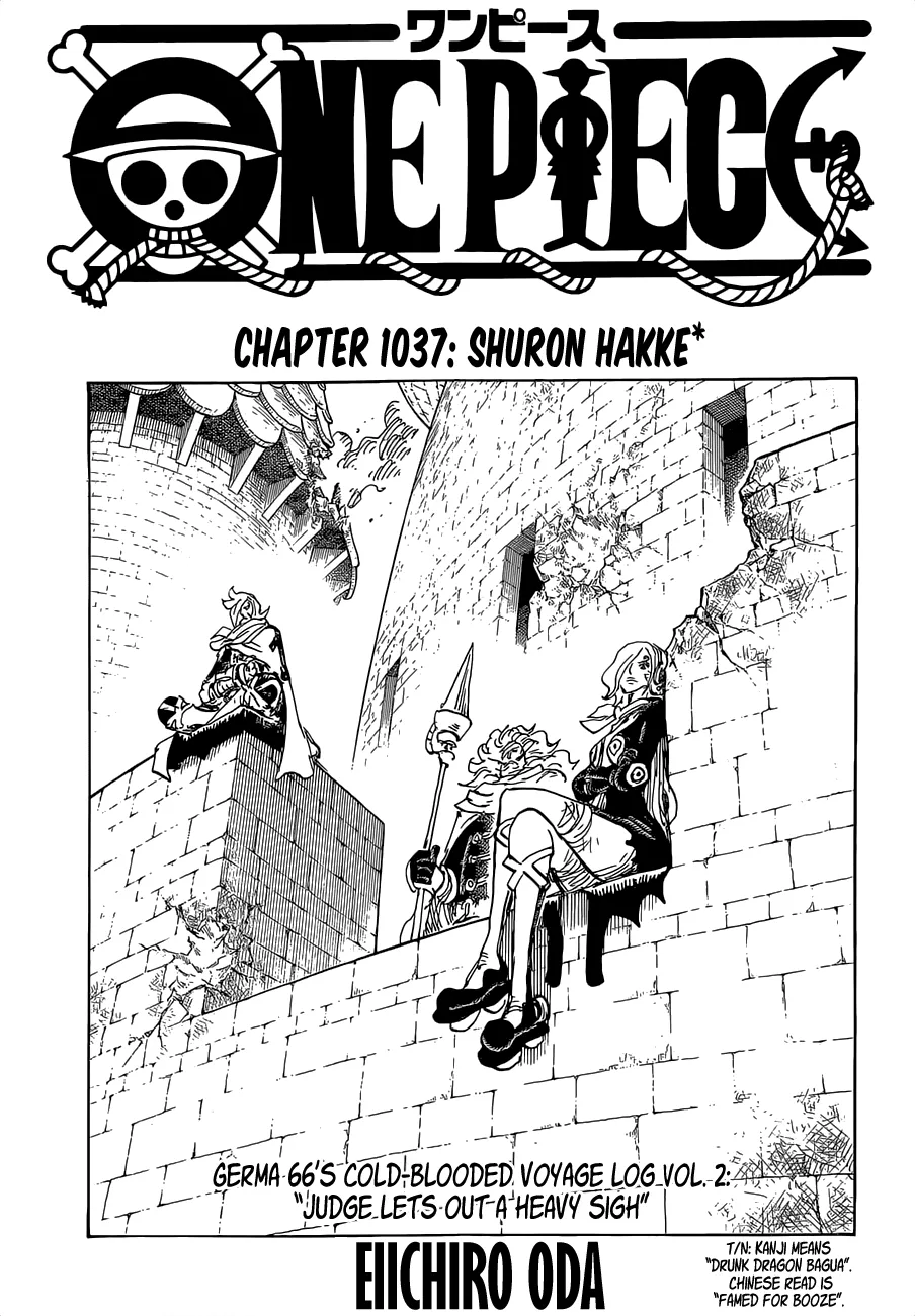 Read One Piece Chapter 1037 - Shuron Hakke Online