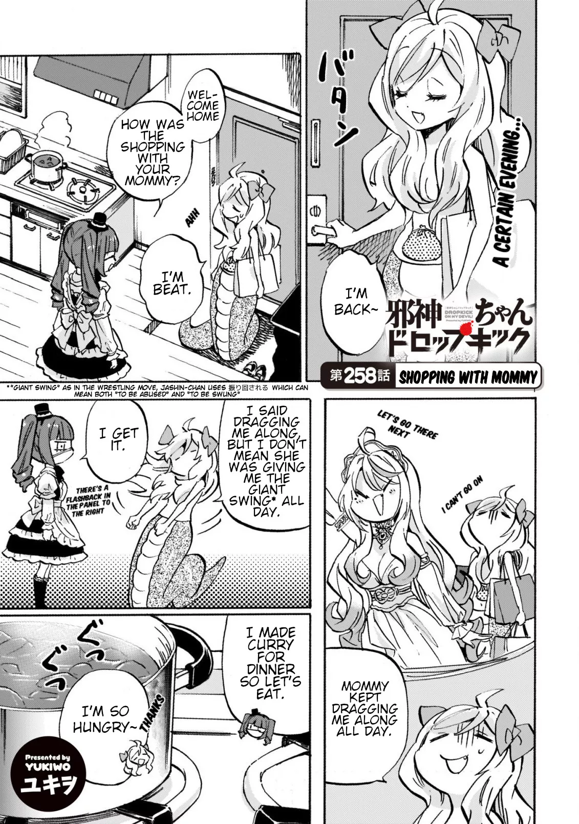 Read Jashin-chan Dropkick Chapter 263 - Shopping with Mommy Online