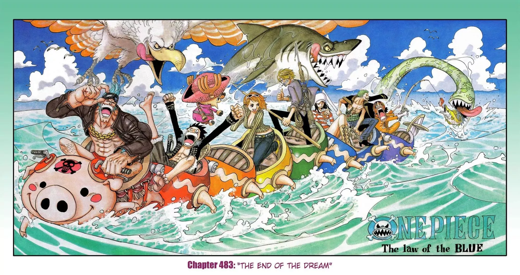 Read One Piece Chapter 483 - The End of the Dream Online