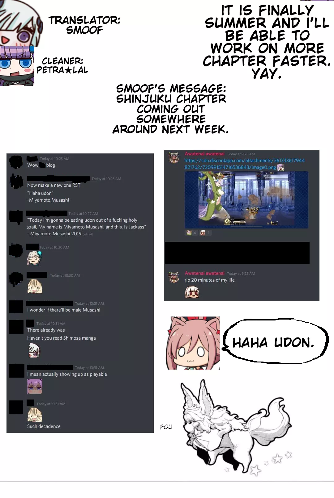 Read Fate/Grand Order -Epic of Remnant- Pseudo-Singularity III: The Stage of Carnage, Shimousa – Seven Duels of Swordmasters Chapter 22 - Will the Oni Live or Will the Snake Live Online