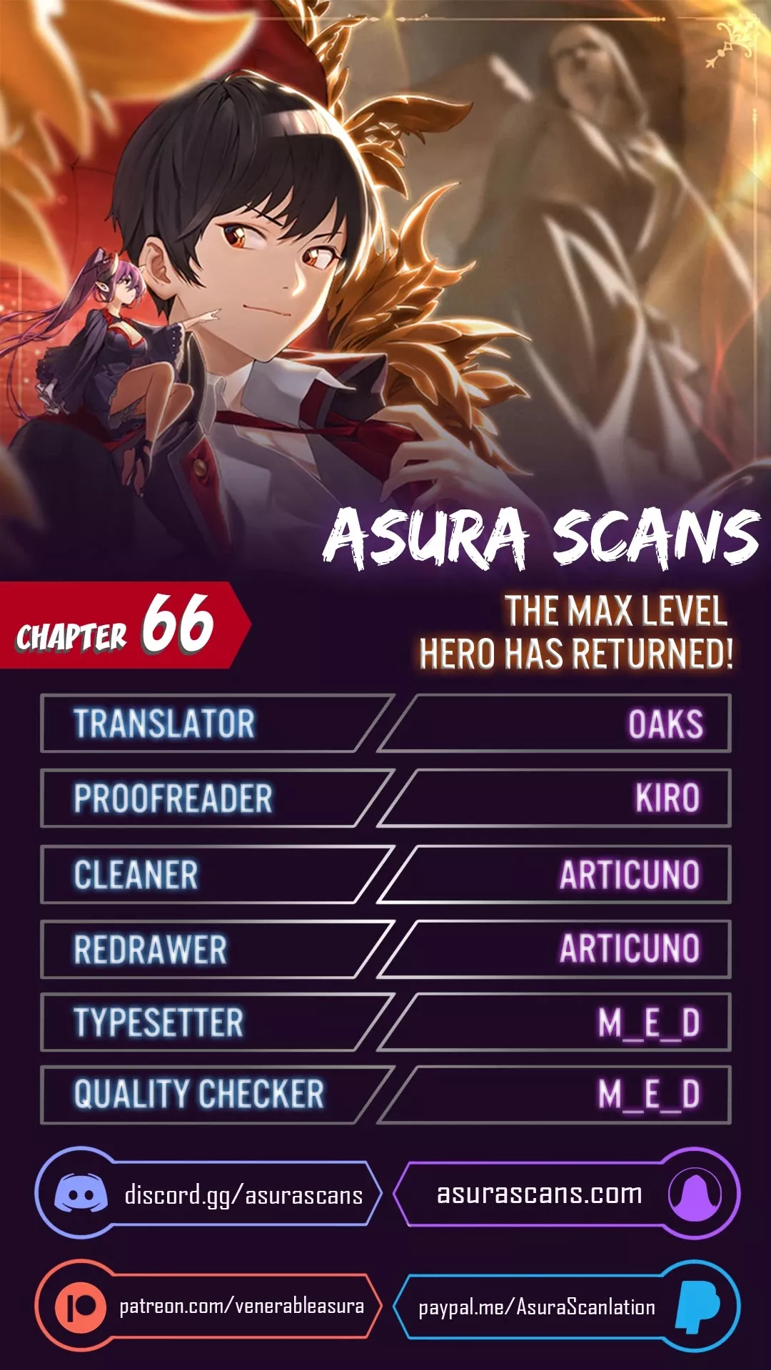 Read The Max Level Hero Has Returned! Chapter 66 Online