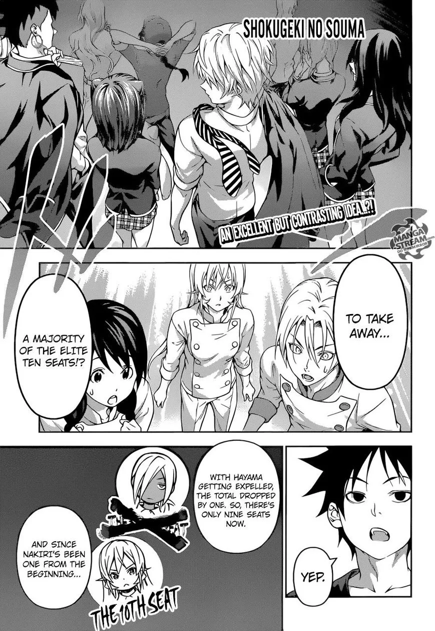 Read Shokugeki no Soma Chapter 193 - Declaration Of War Online