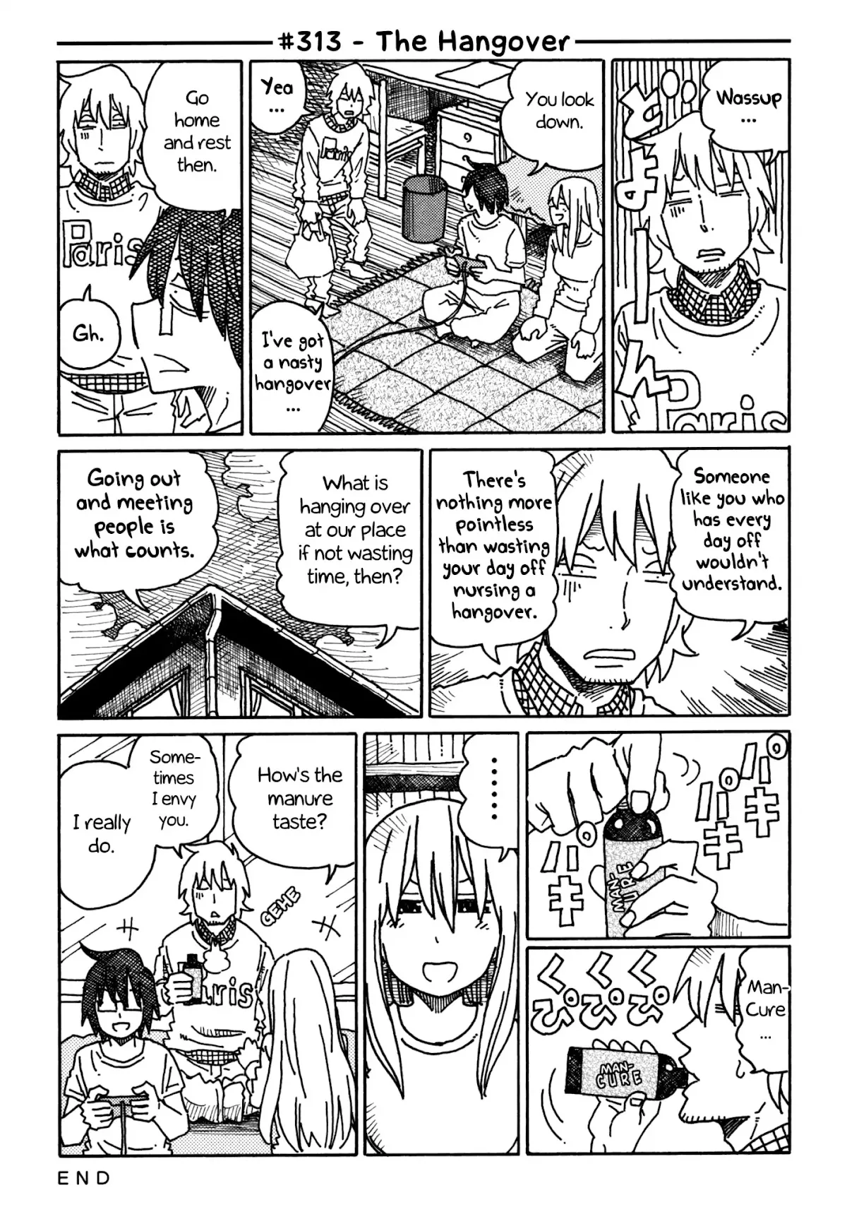 Read Hatarakanai Futari (The Jobless Siblings) Chapter 313 - The Hangover Online