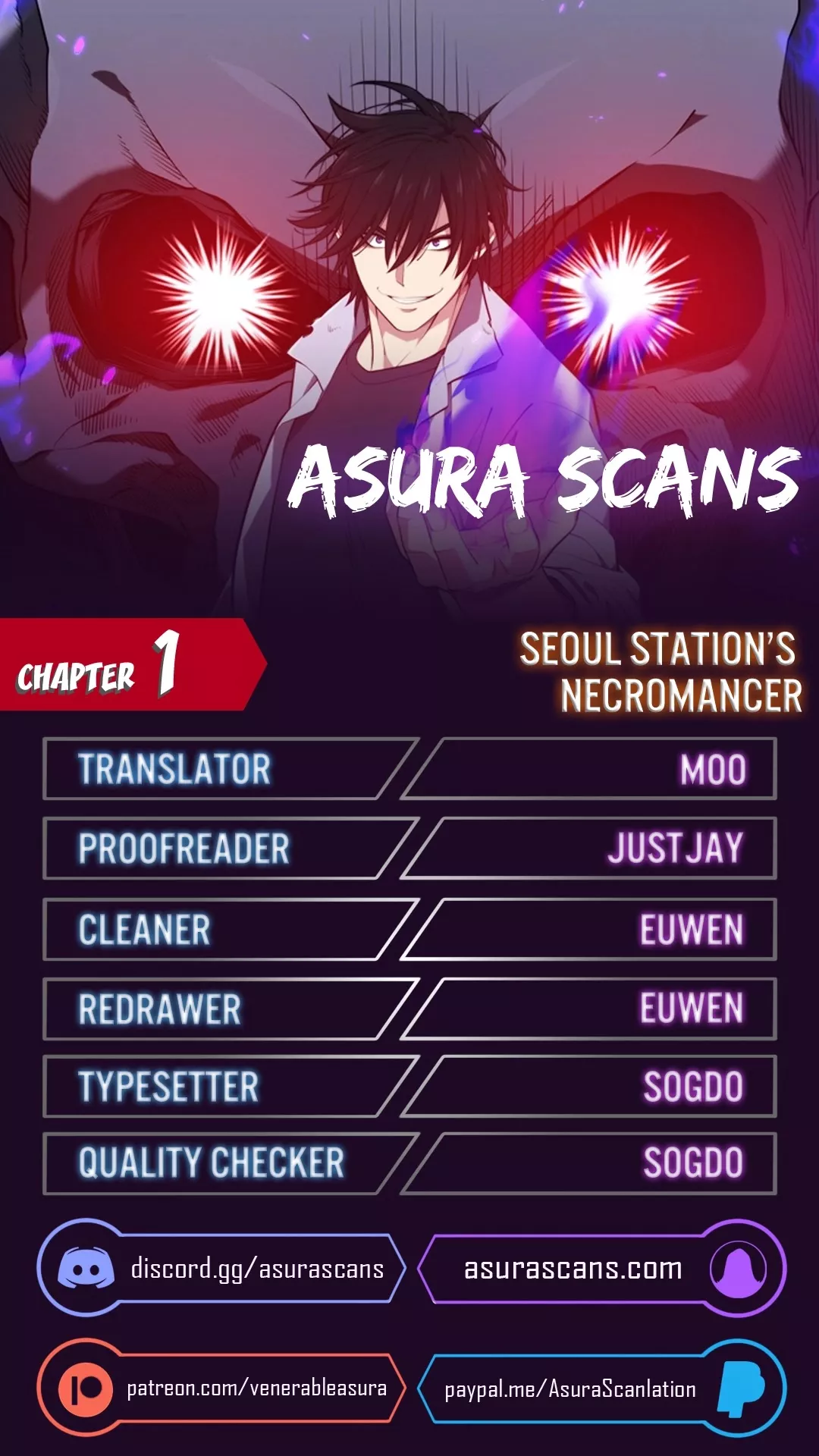 Read Seoul Station’s Necromancer Chapter 1 Online