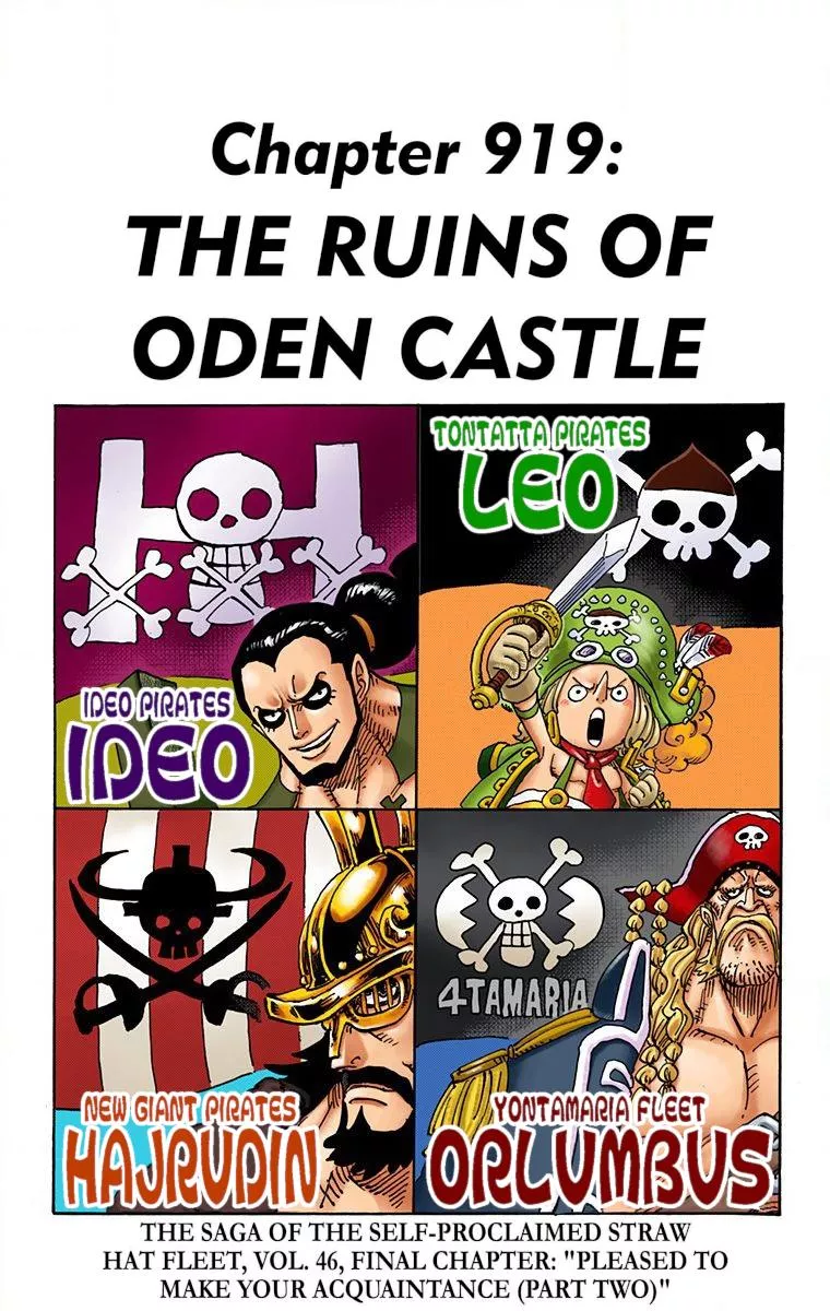 Read One Piece Chapter 919 Online