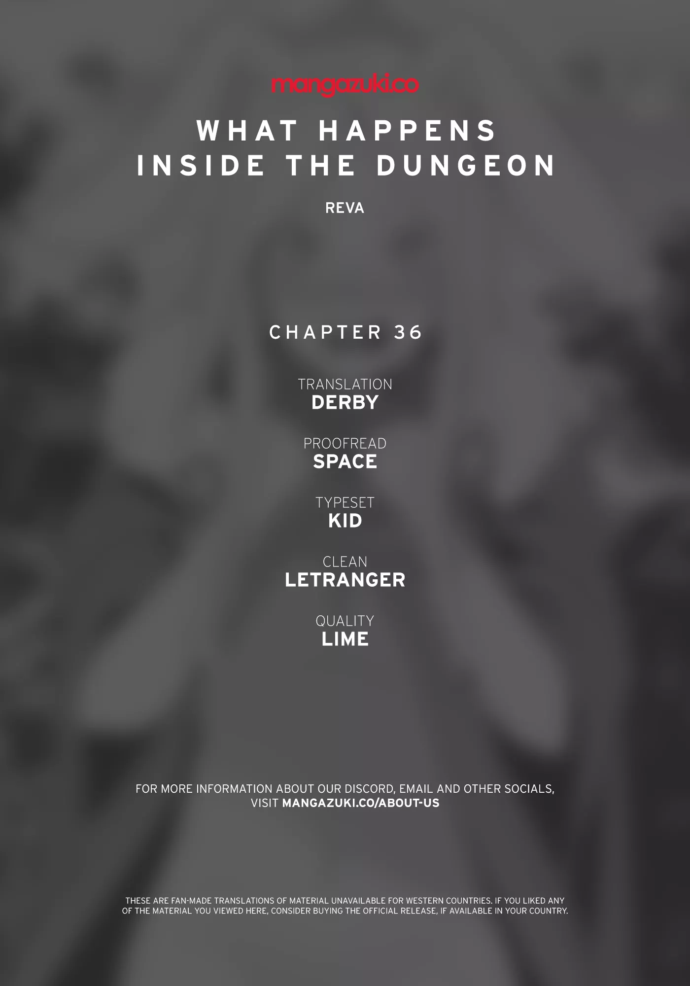 Read What Happens Inside the Dungeon Chapter 36 Online