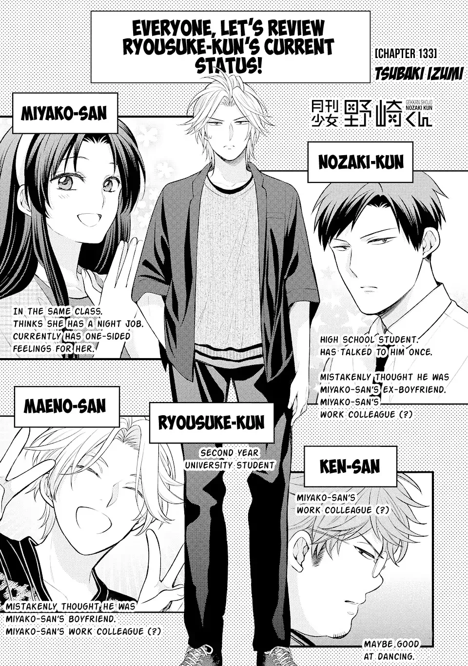 Read Gekkan Shoujo Nozaki-kun Chapter 133 Online