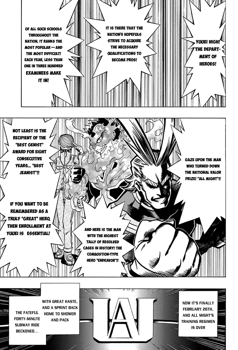 Read Boku no Hero Academia Chapter 3 - Entrance Exam Online