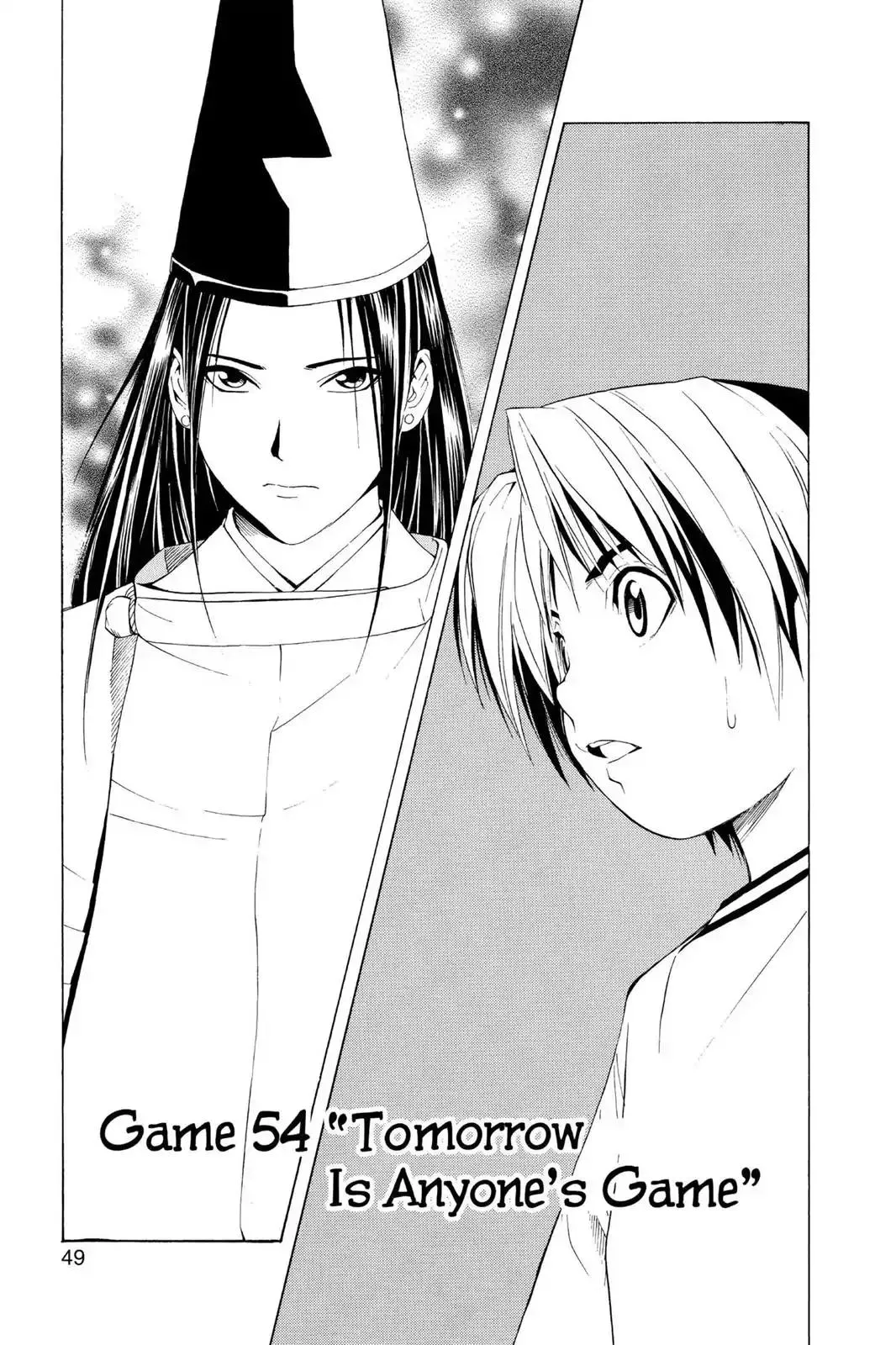 Read Hikaru no Go Chapter 54 - Tomorrow Is Anyone's Game Online