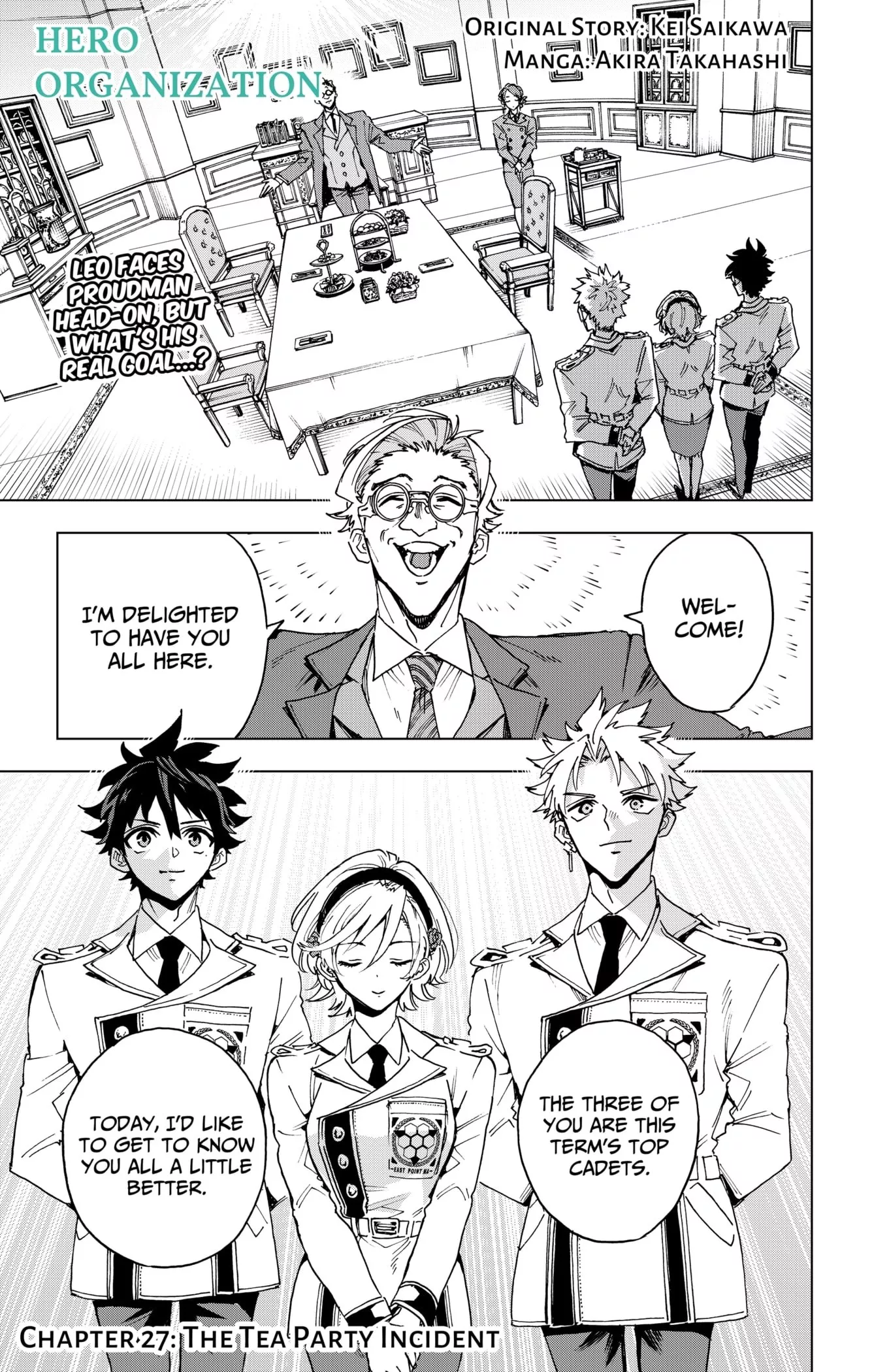 Read Hero Organization Chapter 27 - THE TEA PARTY INCIDENT Online