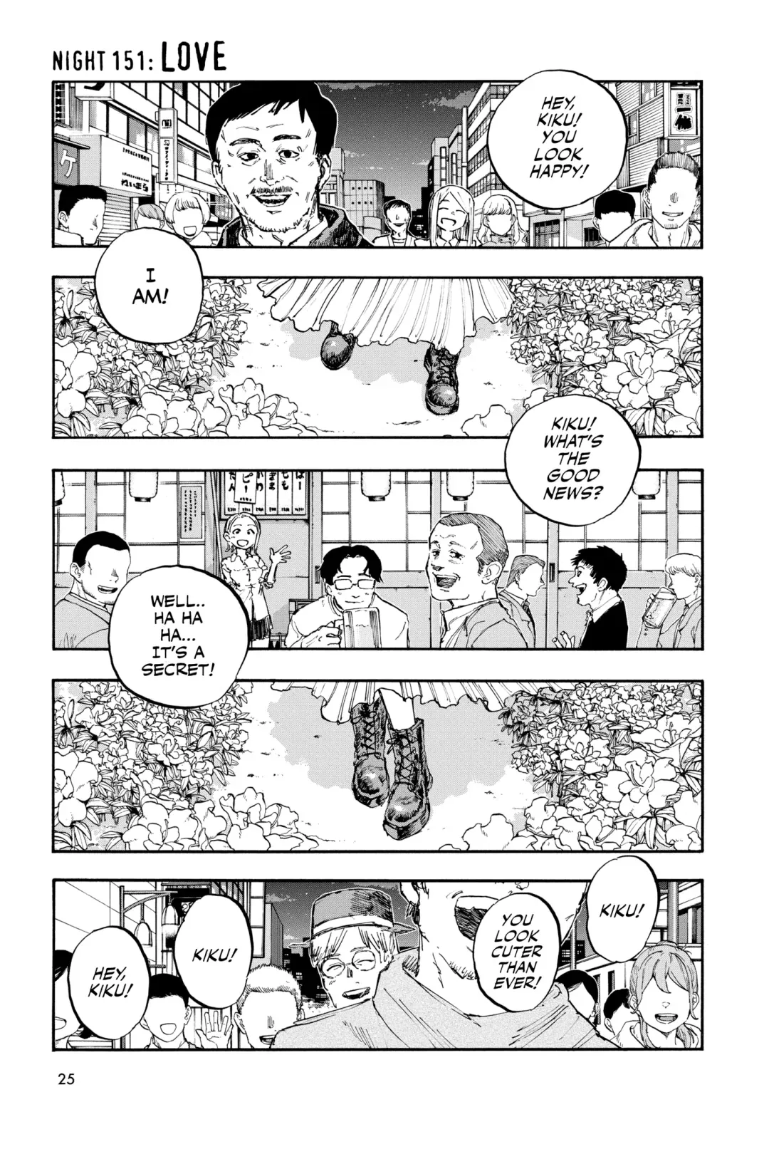 Read Yofukashi no Uta Chapter 151 Online