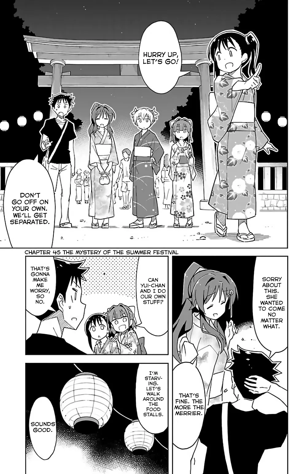 Read Atsumare! Fushigi Kenkyu-bu Chapter 45 - The Mystery of the Summer Festival Online